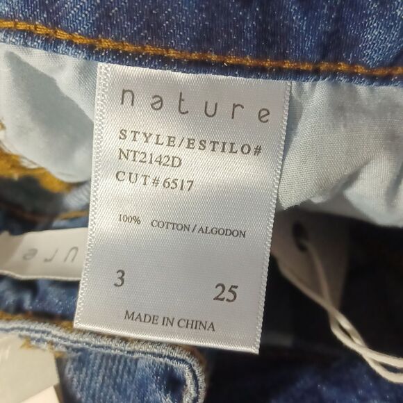 594031....Nature High Rise Straight Leg Jeans Size 3 - Picture 4 of 4